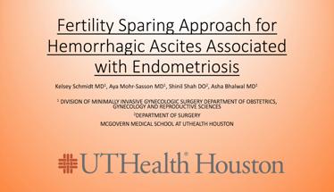 Fertility Sparing Approach for Hemorrhagic Ascites Associated with Endometriosis
