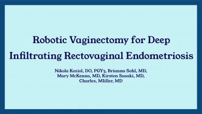 Robotic Vaginectomy for Deep Infiltrating Rectovaginal Endometriosis