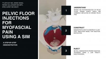 Pelvic floor Injections for Myofascial Pain Using a SIM Model