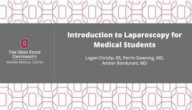 Introduction to Laparoscopy for Medical Students