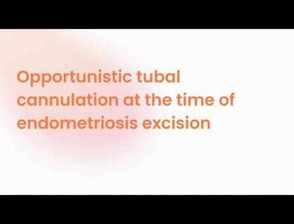 Opportunistic Tubal Cannulation at the Time of Endometriosis Excision